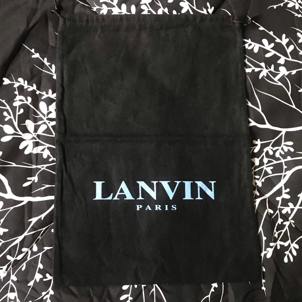 Authentic Lanvin Paris Drawstring Dustbag